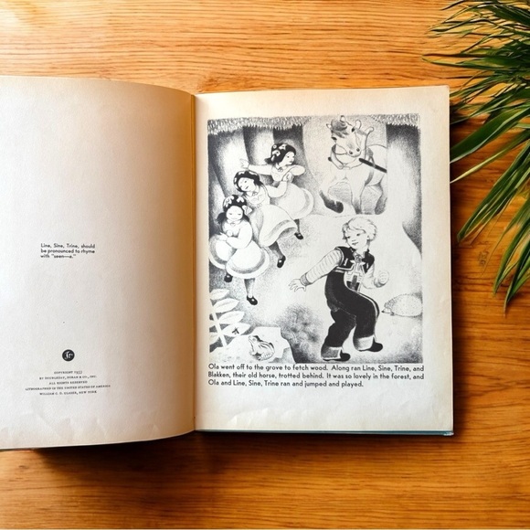 VINTAGE 1936 Ola and Blakken by Ingri & Edgar Parin d’Aulaire - Doubleday - Picture 12 of 14